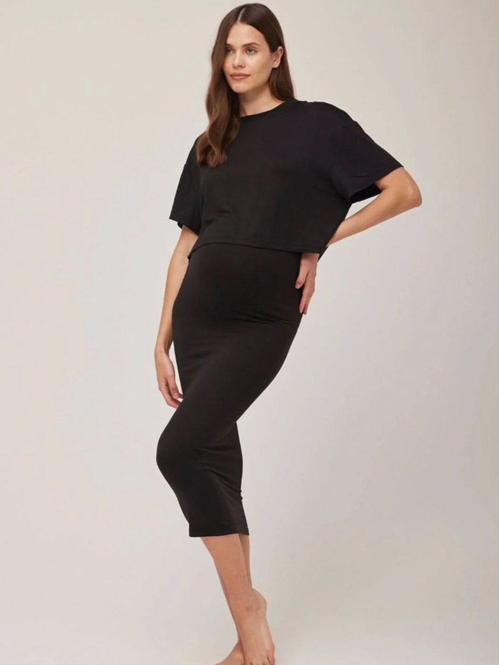 Bumpsuit The Midi Maternity Skirt Size Small NWT